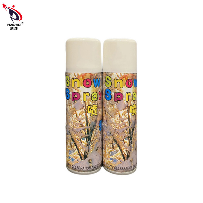 Zinnblech-Fälschungs-Baum-künstlicher Schnee-Spray 150ml dauerhaftes Mehrfarbentaiwan