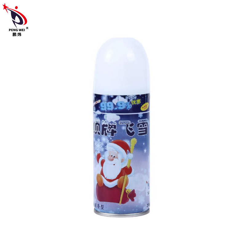 ISO9001 Santa Artificial Snow Spray Multicolor 50g 80g praktisch