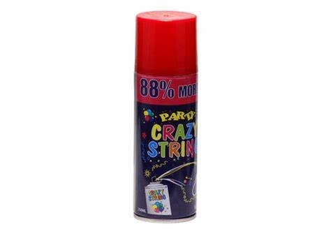 Nicht brennbarer nicht giftiger bunter dummer Schnur-Spray Vielzweck für Halloween-Partei