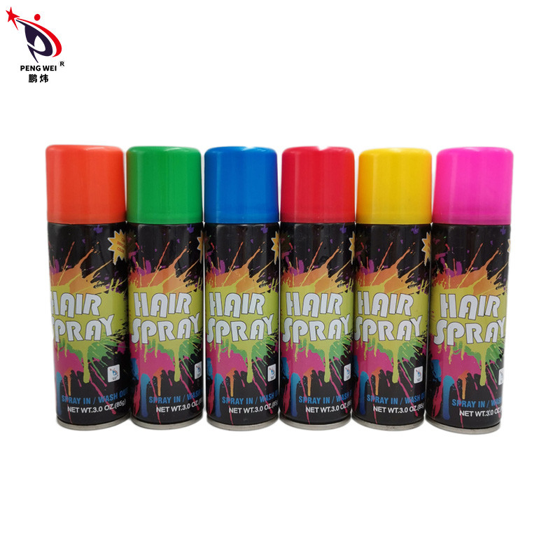 Geruchlose sofortige Haar-Farbe sprüht 150ml praktisches Smudgeproof
