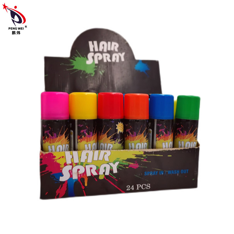 Partei-Haar-Farbspray 150ml Multiscene, harmloser vorübergehender Haarfärbemittel-Farbspray