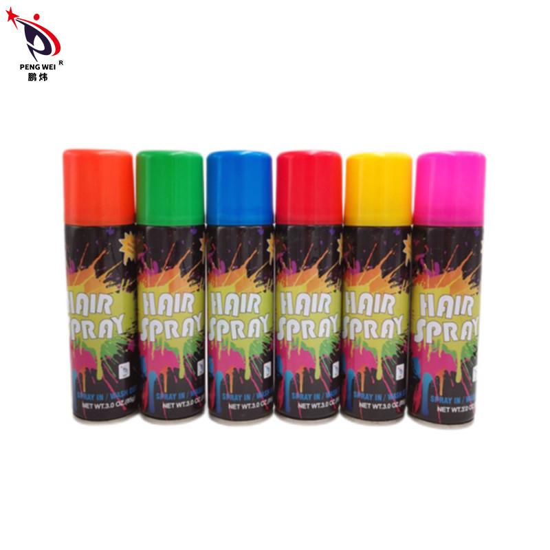 Partei-Haar-Farbspray 150ml Multiscene, harmloser vorübergehender Haarfärbemittel-Farbspray