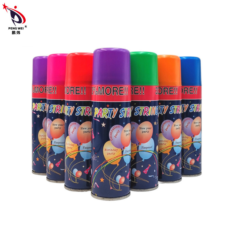 sortierte harmloser dummer Spray-Ausläufer der Schnur-250ml die praktischen Farben