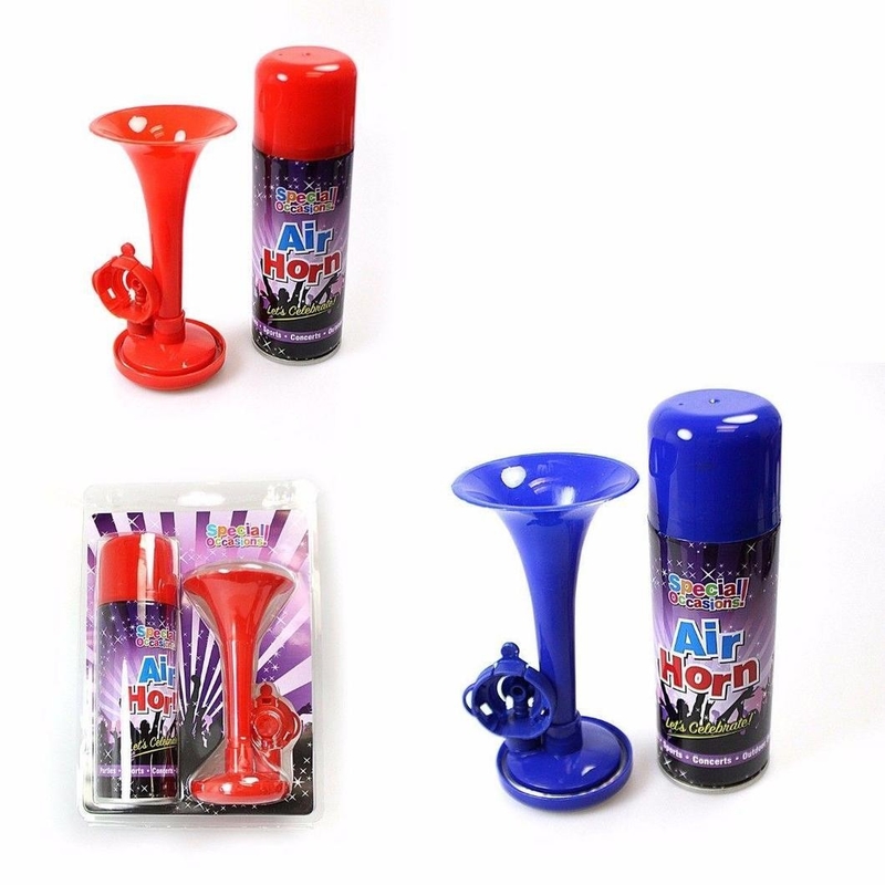 Aerosol-Luft-Horn der Partei-250ml Hand-Eco freundliche rote und blaue Farbe