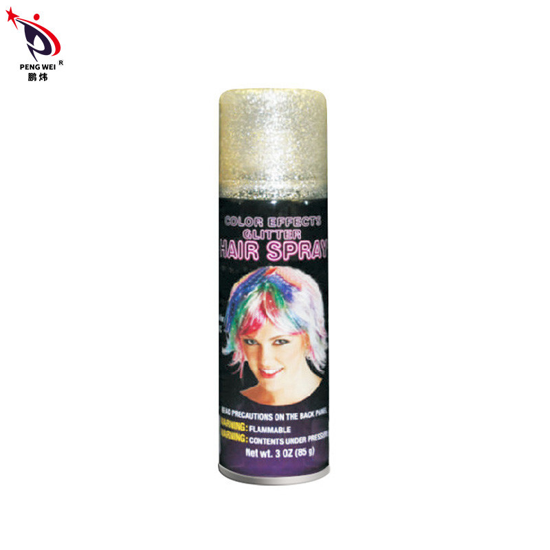 Wegwerf-multi Farbe Eco Tin Hair Glitter Spray Odorlesss freundlich