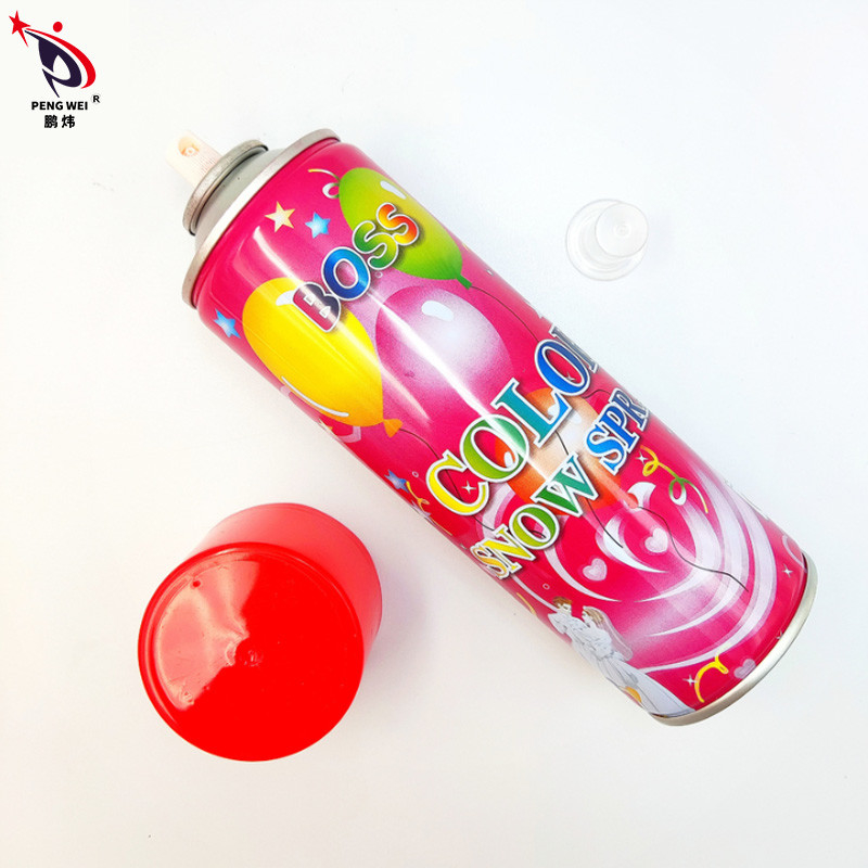 Mehrfarben- Weihnachts-Fälschungs-Schnee sprüht Vielzweck-Smudgeproof-Chef Snow Spray