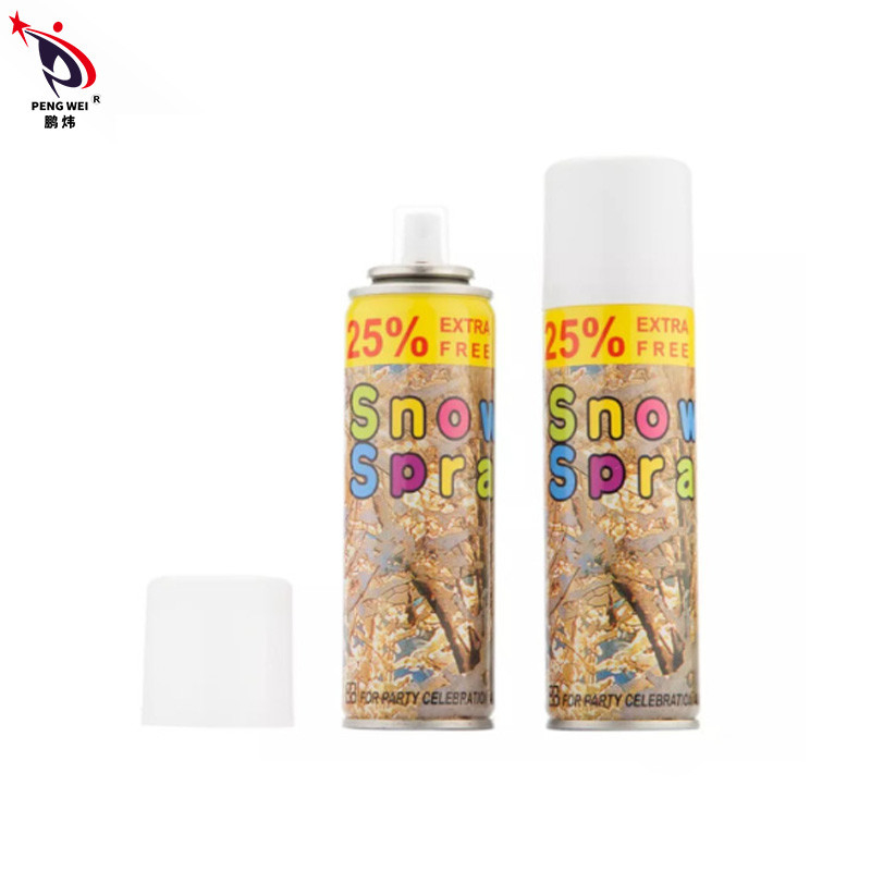 CER Mehrfarbenfälschungs-Taiwan-Schnee-Spray, harmloser Schnee-Spray für Hochzeit