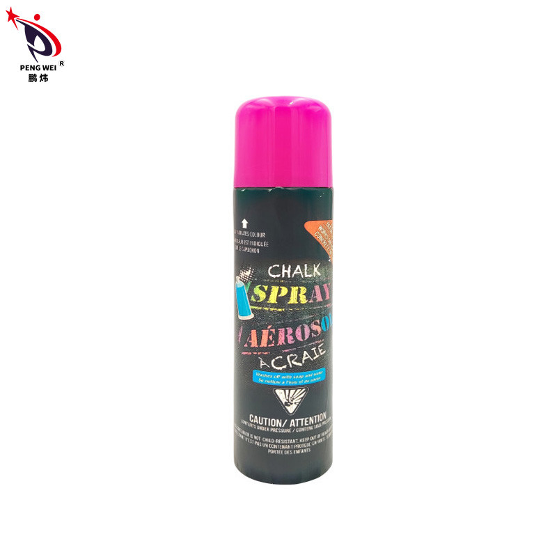 waschbarer Mehrfarbenspray der Kreide-100g, geruchloser rosa Kreide-Farben-Spray