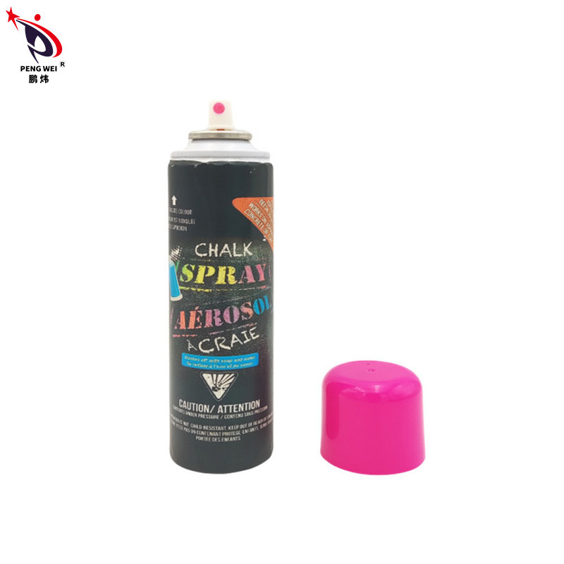 waschbarer Mehrfarbenspray der Kreide-100g, geruchloser rosa Kreide-Farben-Spray