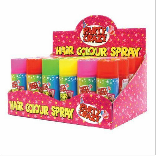 45x110MM sprüht waschbare Haar-Farbe die geruchlosen 6 sortierten Farben