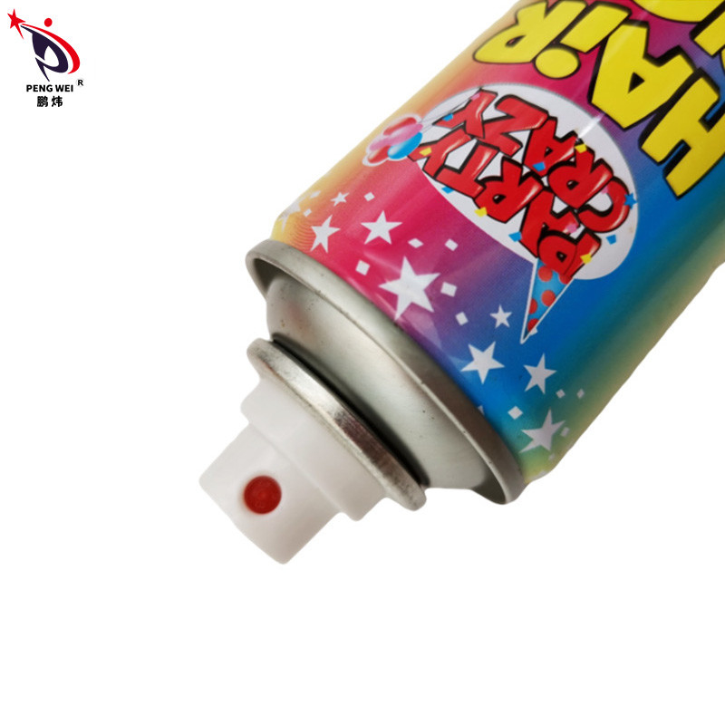 45x110MM sprüht waschbare Haar-Farbe die geruchlosen 6 sortierten Farben