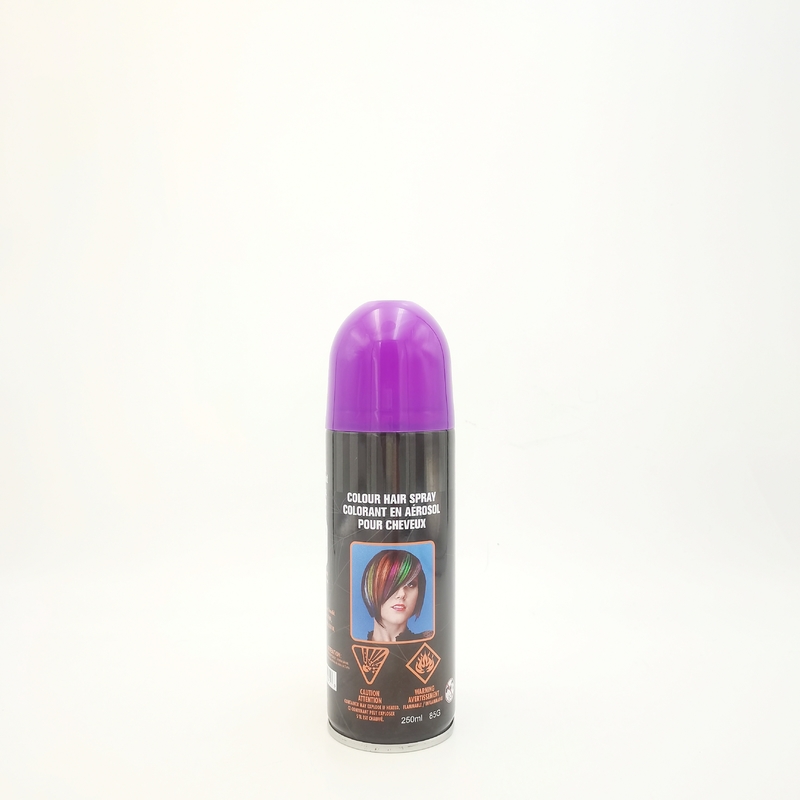 Ungiftiges Tin Temporary Hair Dye Spray, Haar-Farbspray Smudgeproof purpurroter