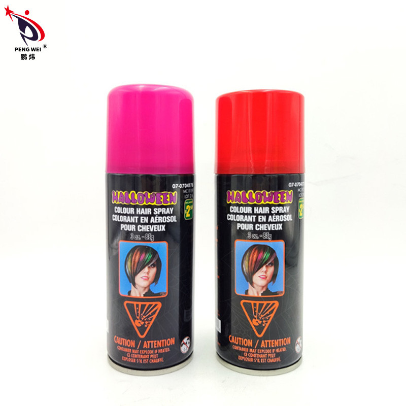 Wäsche-heraus Haar-Farbspray MSDS geruchloser, sofortiger Haarfärbemittel-Spray Multiscene