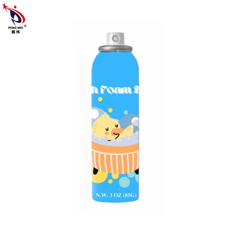 Bad-Schaum-Spray des Zinnblech-3oz Mehrfarben-freundliches langlebiges Gut Eco