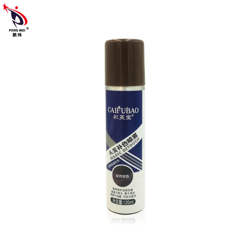 Natur-Brown-Farbreparaturwurzel-Haarspray fertigte Haar-tonischen Spray ISO22716 besonders an