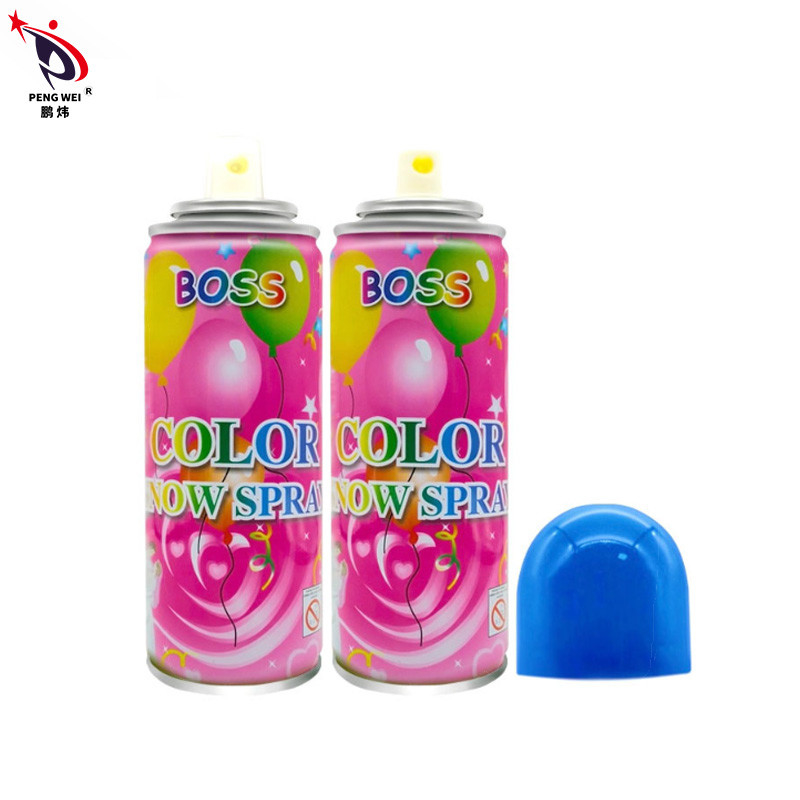 Bevorzugungs-künstlicher Chef Colored Snow Spray SEDEX der Partei-250ml für Festival-Feier
