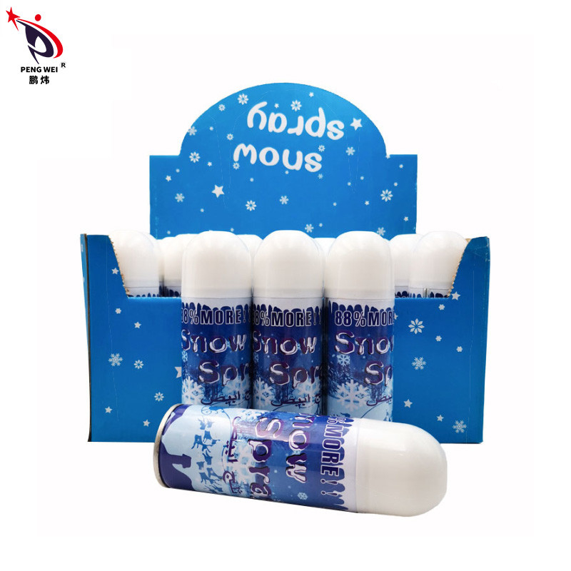 Spray-kundenspezifische Partei Eco freundlicher nicht giftiger schäumen Schnee-EN71 Treibgas 52*128MM