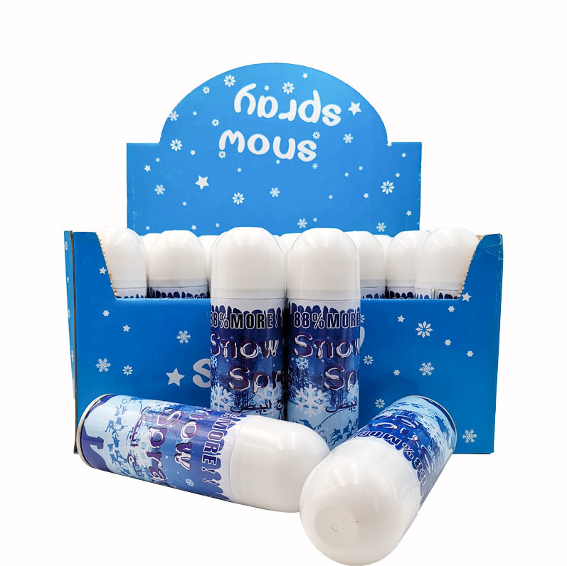 Spray-kundenspezifische Partei Eco freundlicher nicht giftiger schäumen Schnee-EN71 Treibgas 52*128MM