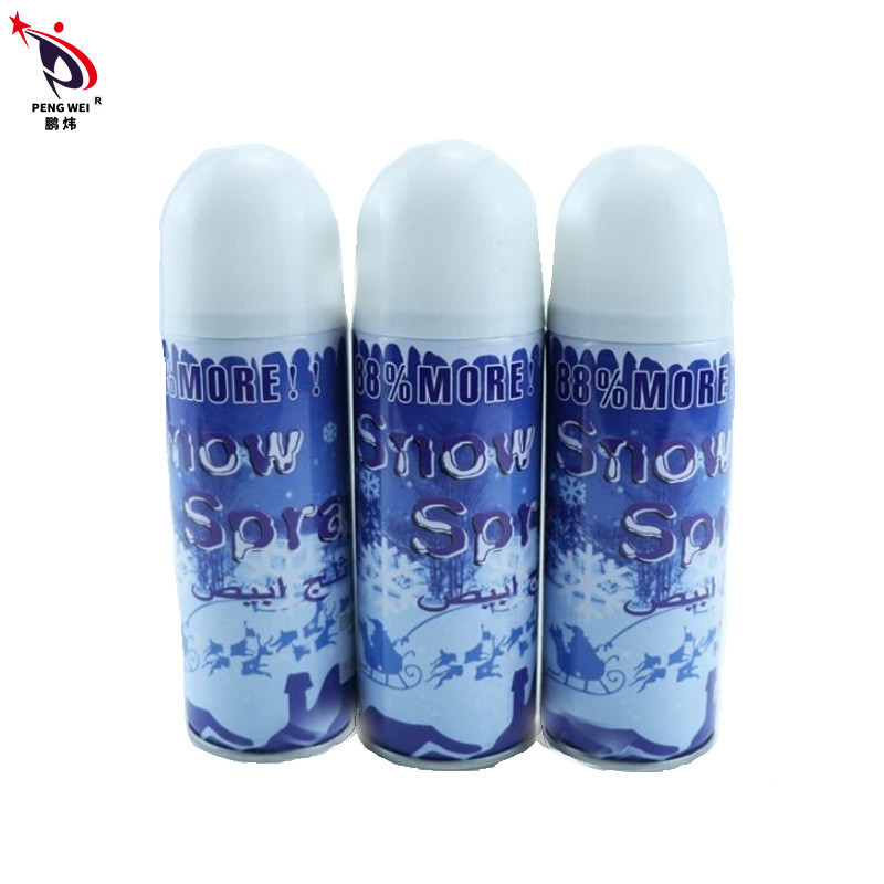 Spray-kundenspezifische Partei Eco freundlicher nicht giftiger schäumen Schnee-EN71 Treibgas 52*128MM