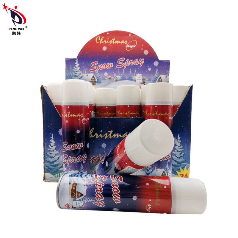 Weihnachtsfestzinn färbte künstlicher Schnee-Spray-Schaum Schnee-Spray 250ml