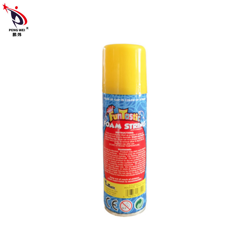 Nicht brennbare Schnur-Spray-Partei-verrückte Schnur ISO9001 der Farbe3oz dumme