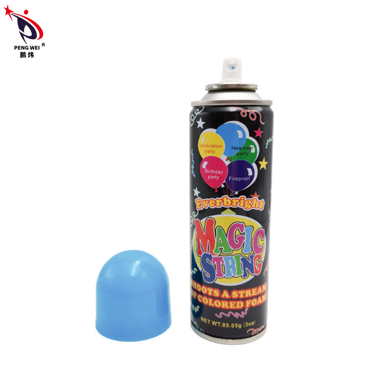 Partei-Schnur-Spray-Schnee MSDS-CER Eco freundlicher für Geburtstagsfeiern 52*160mm