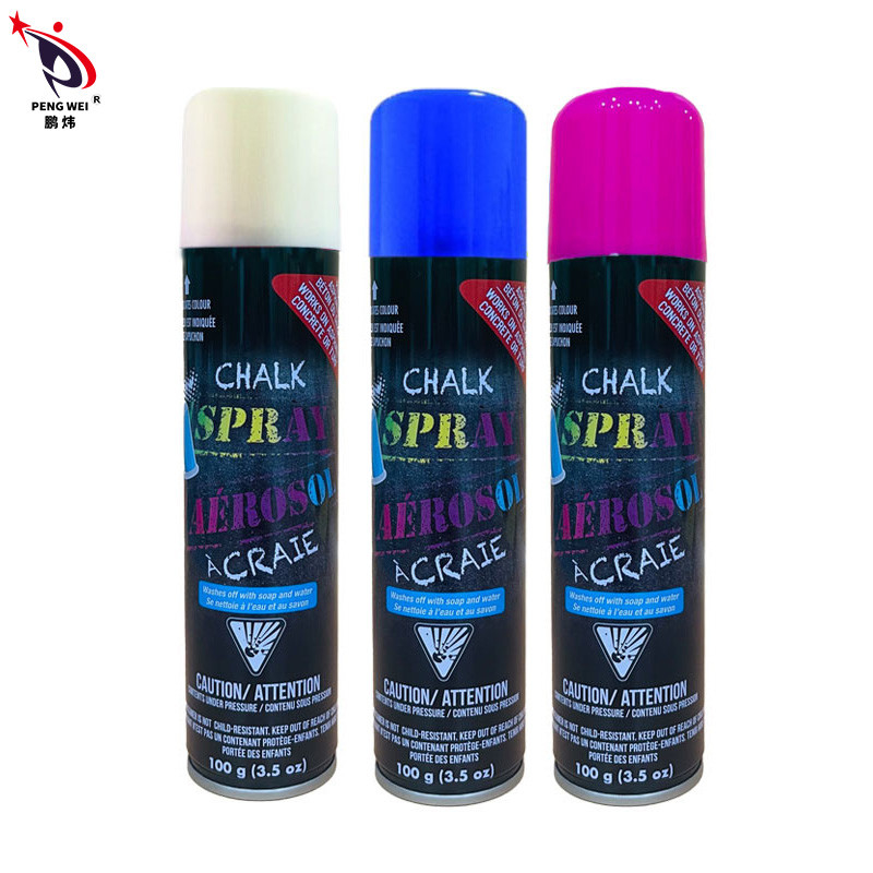 Bunte Oberflächenaerosol-Kreide-Sprühfarbe-Markierungs-Zeichnungs-Dekoration