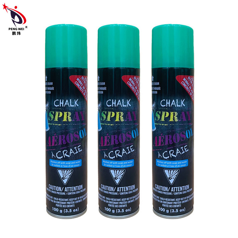 Bunte Oberflächenaerosol-Kreide-Sprühfarbe-Markierungs-Zeichnungs-Dekoration