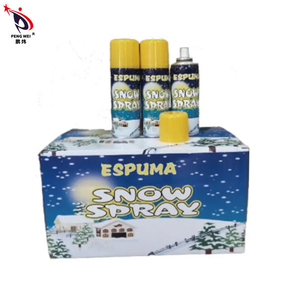 Freundlicher künstlicher Schnee-Spray-dekorativer Geburtstagsfeier-Feier-Schnee-Spray-Schaum Eco