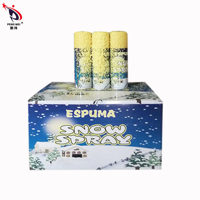 Freundlicher künstlicher Schnee-Spray-dekorativer Geburtstagsfeier-Feier-Schnee-Spray-Schaum Eco