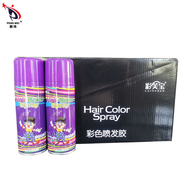 Waschbare Haarfärbemittel-Frisur-Haar-Farbe giftiges sprüht 125ml nicht