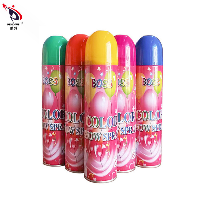 Hochzeits-Dekorations-Karnevals-Partei-Schaum-Schnee-Spray Color Snow Sprays Eco des Chef-550ml freundlicher