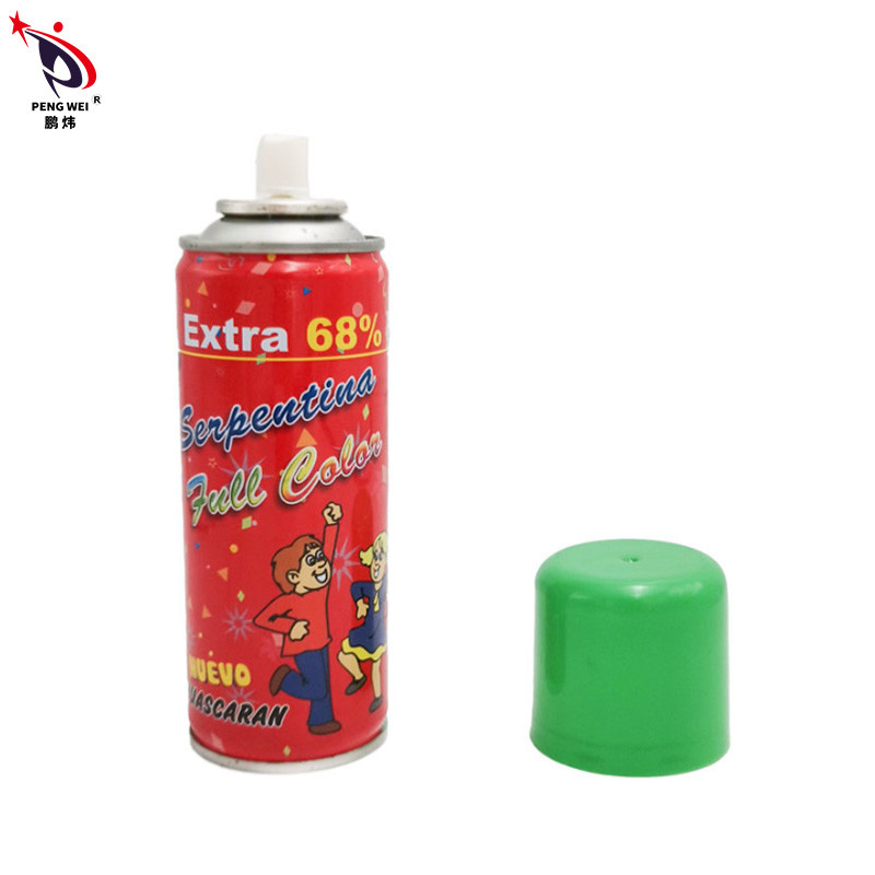 Großhandelsheiratsweihnachtsfest-bunter verrückter Schnur-Spray/verrückter Band-Spray