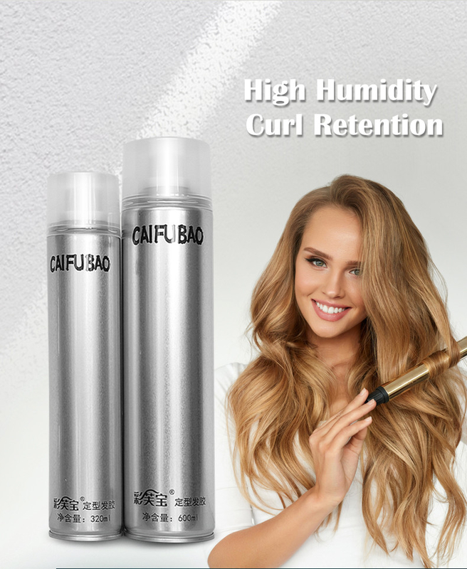 Natürlicher organischer Barber Strong Holding Hair Styling Spray des Eigenmarken-langlebiger Haarspray-208g