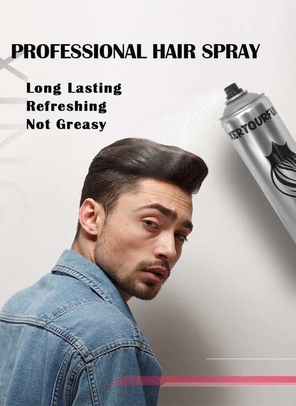 Starke Griff-Haar-Spray-Fabrikpreis-Eigenmarken-natürliche Nahrung fertigte Service-Haar-Spray besonders an