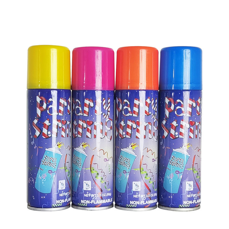 Schnurparteifarbschnurspray des Herstellerparteiausläufersprayschaums dummer für Parteifeier