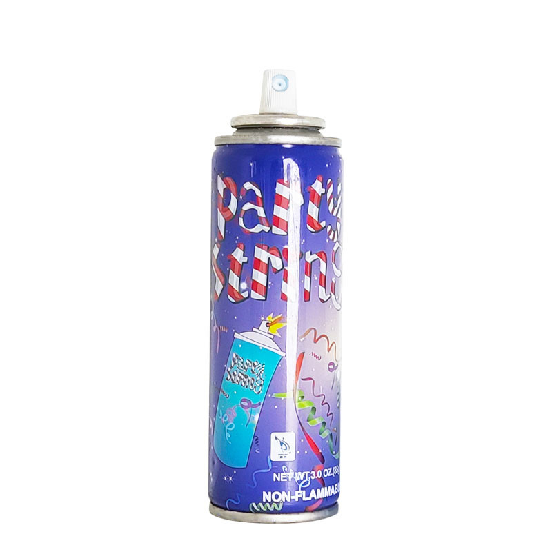 Schnurparteifarbschnurspray des Herstellerparteiausläufersprayschaums dummer für Parteifeier
