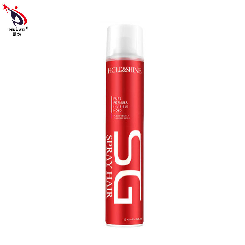 Salon-schneller trockenes Haar-Spray-Duft-hartes Haar, das starken Griff-Haar-Spray 420ml anredet