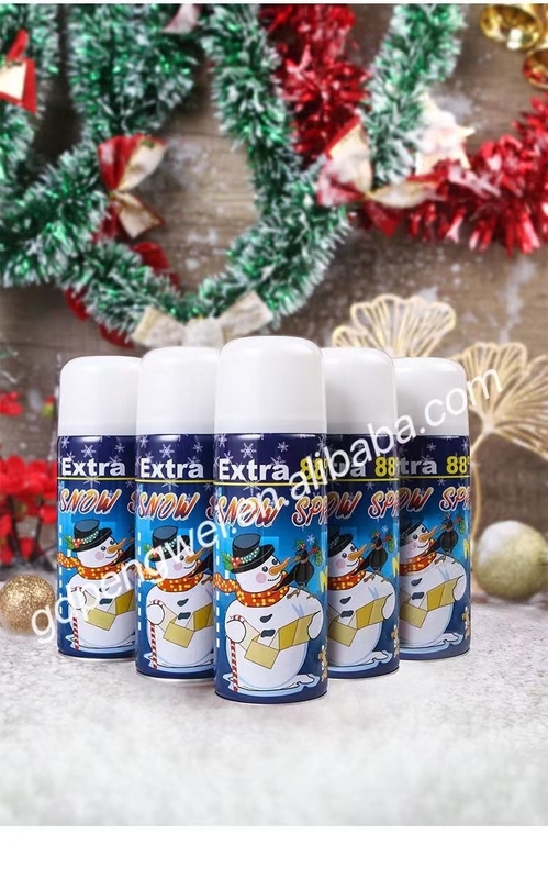 70g schäumen künstliche Schnee-Spray-Spassvogel-Festival-Urlaubsparty-Karnevals-Dekoration
