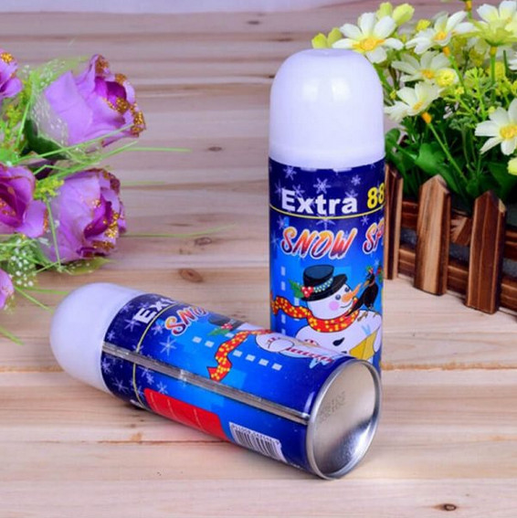 70g schäumen künstliche Schnee-Spray-Spassvogel-Festival-Urlaubsparty-Karnevals-Dekoration