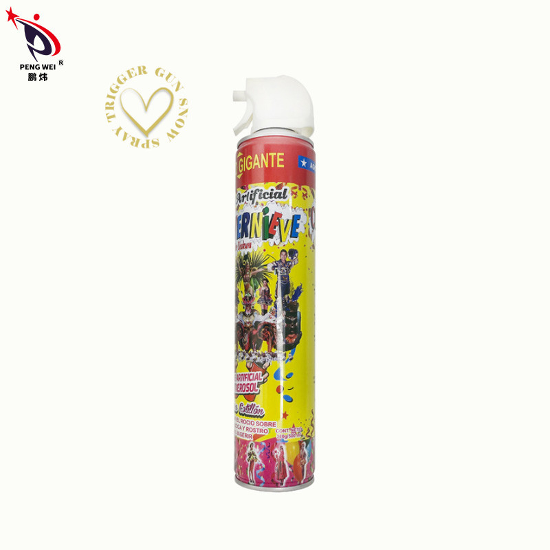 Triggergewehr-künstlicher Schnee-Spray-Partei-Dekoration im Freien 1200ml Eco freundlicher weißer
