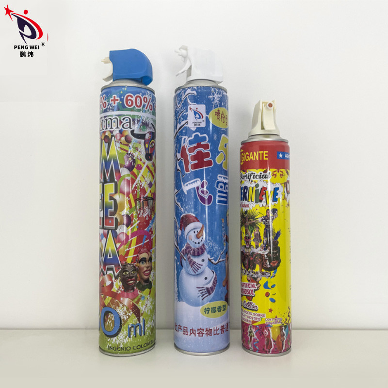 Triggergewehr-künstlicher Schnee-Spray-Partei-Dekoration im Freien 1200ml Eco freundlicher weißer