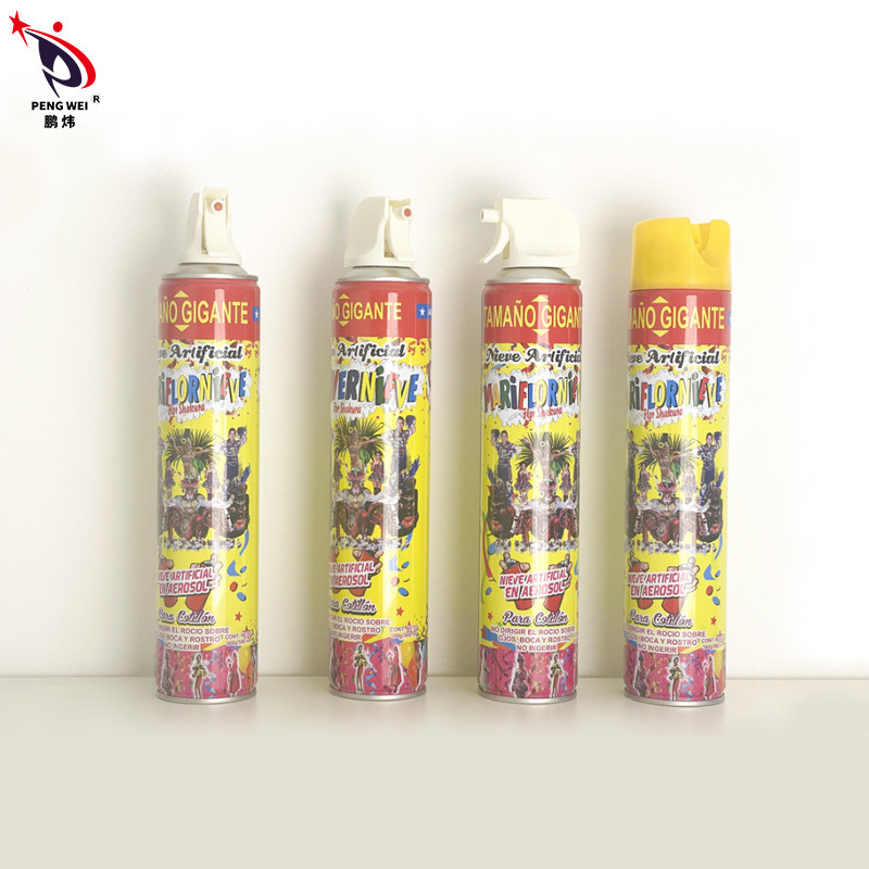 Triggergewehr-künstlicher Schnee-Spray-Partei-Dekoration im Freien 1200ml Eco freundlicher weißer