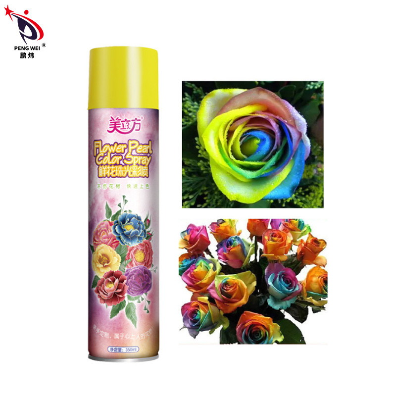Farbflorist Rose Gold Flower Paint Spray 350ml für das Blumen-Geschenk-Verpacken