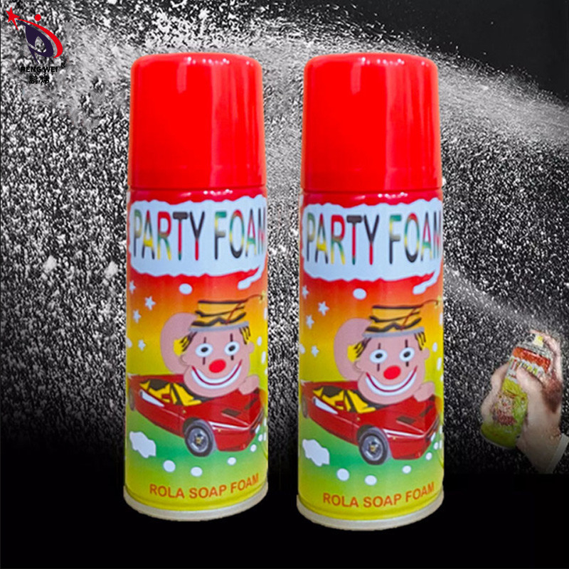 OEM Kunstfarbene Schneespray Schaum 200 ml Zitrone Duft