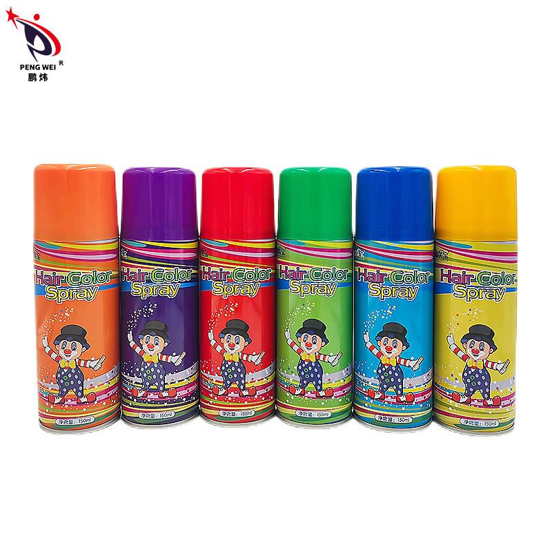 Halloween Unisex Heim-Haarfarbsprays ohne Ammoniak Haarfärbemittel Spray