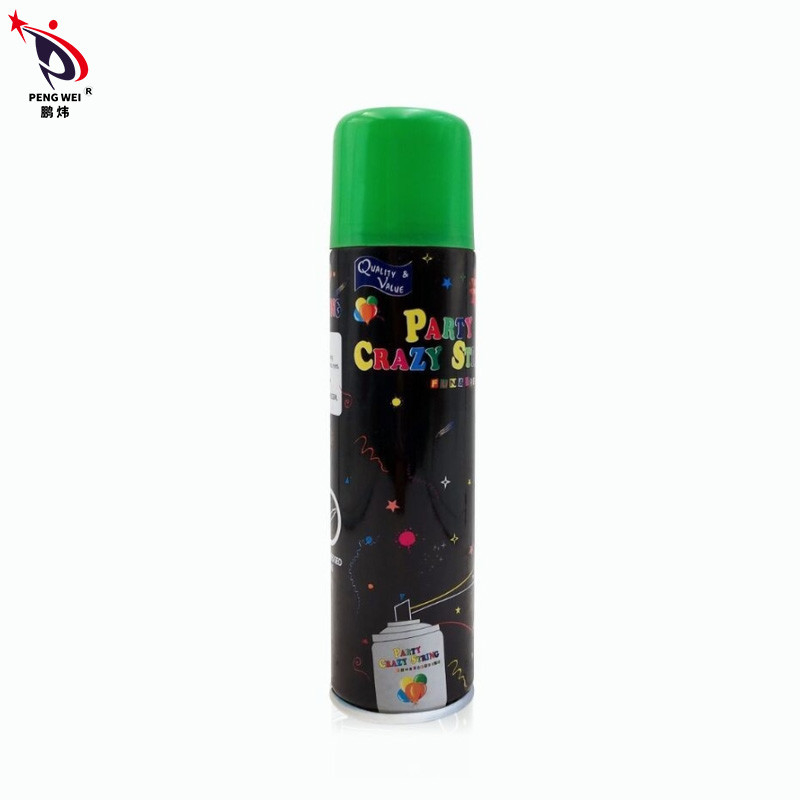 Farbenfrohe Silly String Spray Party Crazy String Band für Thanksgiving Festivals