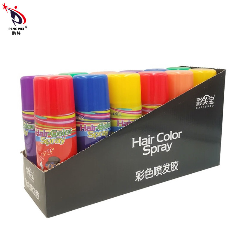 Haar-Farbe der Färbungs-ISO9001 sprüht praktischen Farbhaar-Spray Smudgeproof waschbaren
