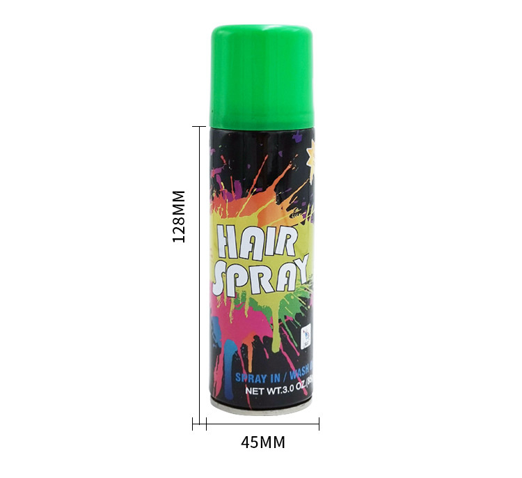 Partei-Haar-Farbspray 150ml Multiscene, harmloser vorübergehender Haarfärbemittel-Farbspray