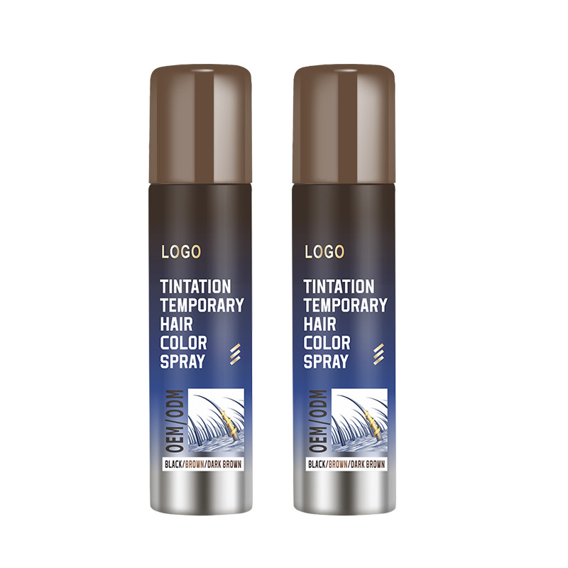 250 ml Waschbares Haarfarbspray für Weihnachten 52*128mm Dosengröße